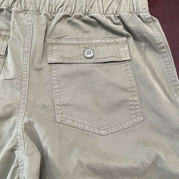 Polo Ralph Lauren Shorts Elastic Waist Prep Olive Green New Size 12 - Picture 7 of 7